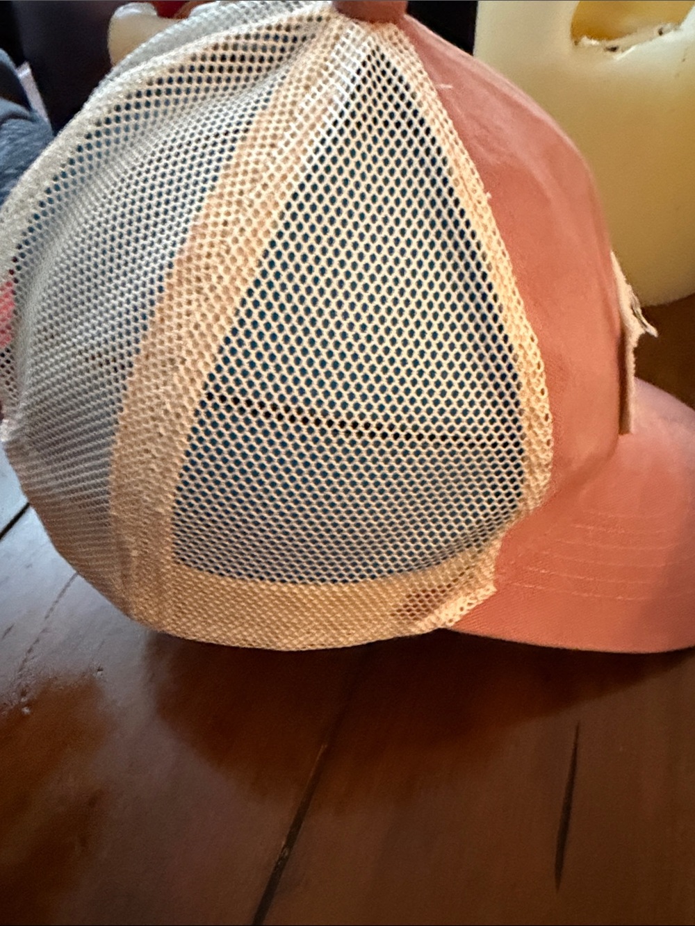 Realtree Distressed Rust Patch Baseball Hat - Picture 4 of 4